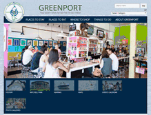 Tablet Screenshot of greenportvillage.com